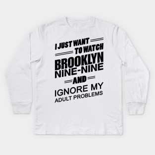 Watch Brooklyn Nine-Nine Kids Long Sleeve T-Shirt